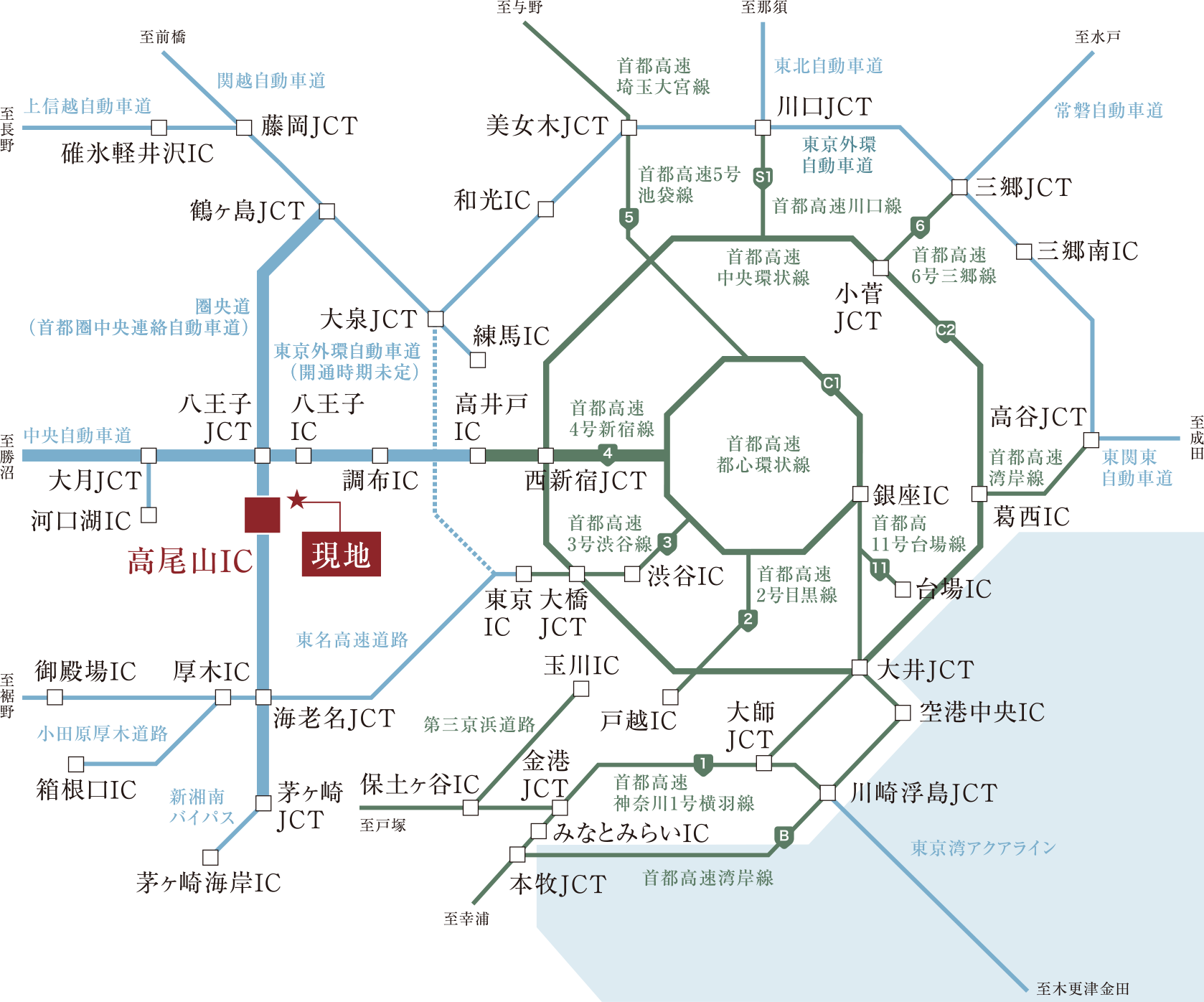 カーアクセス図