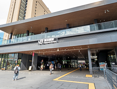JR総武・中央緩行線・都営大江戸線「飯田橋」駅