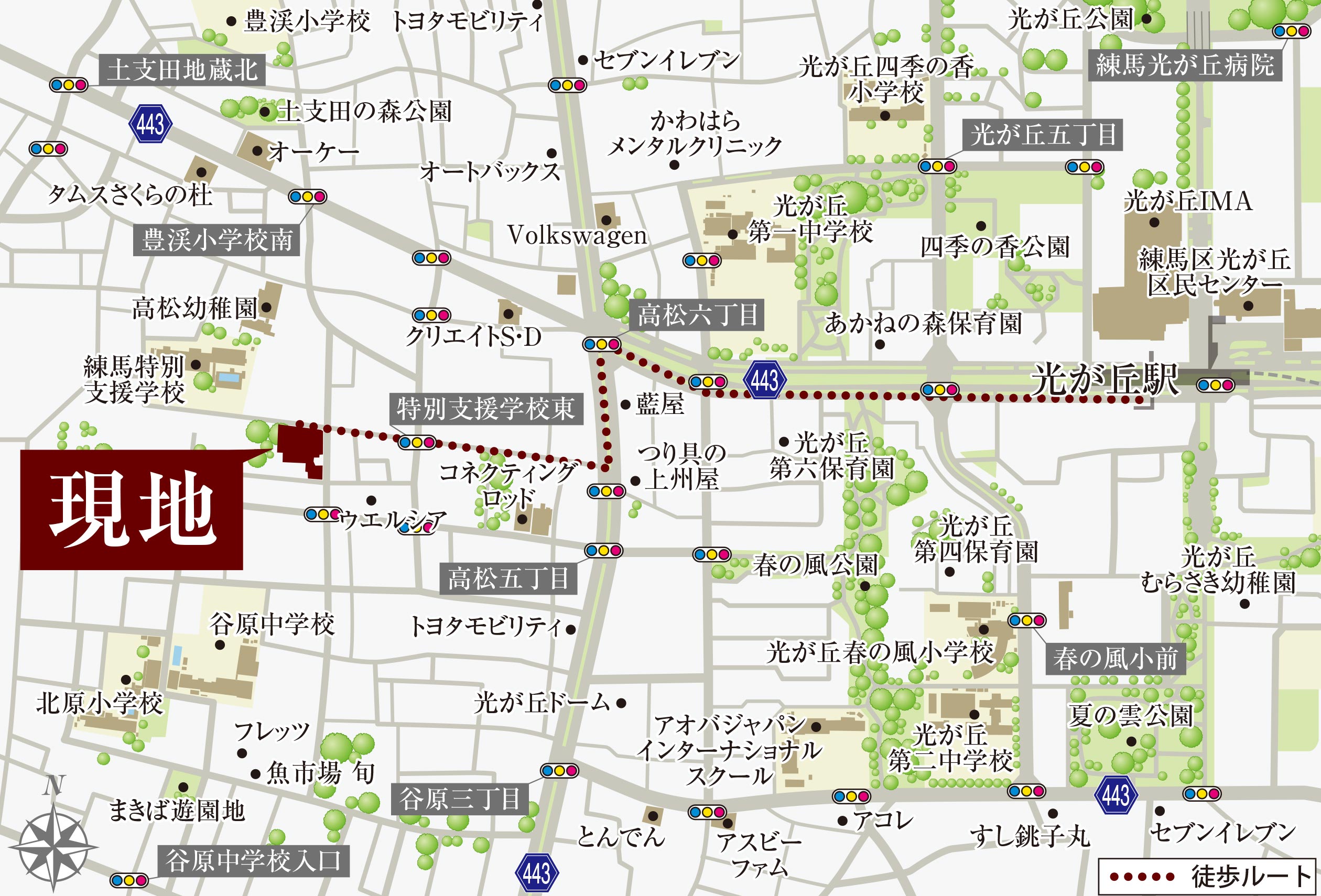 拡大図