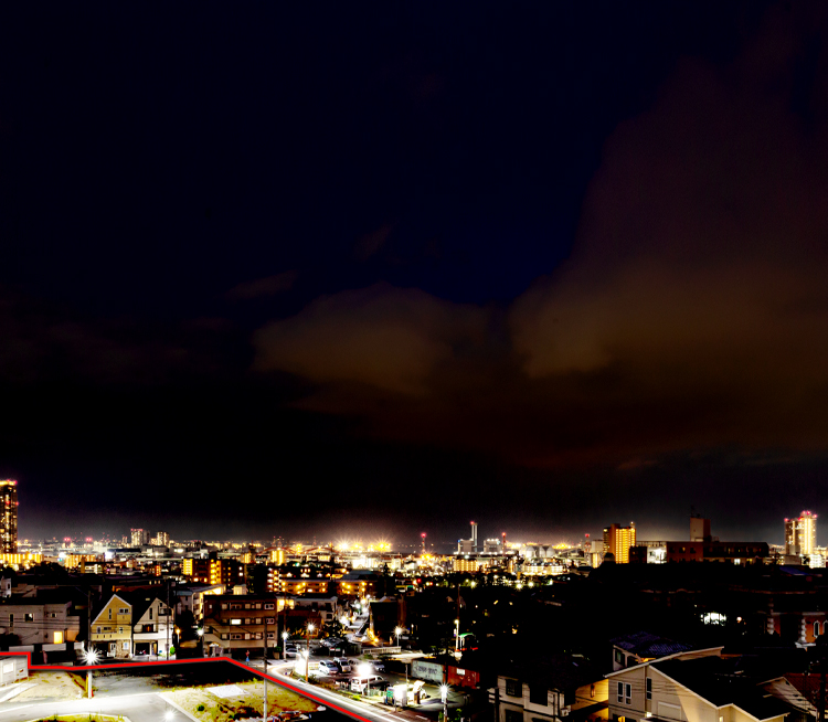 現地周辺の眺望写真（2024年8月撮影）※一部CG加工を施しています