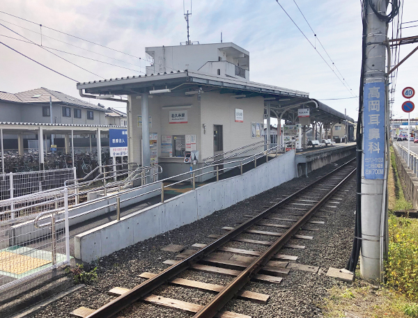 伊予鉄道横河原線「北久米」駅