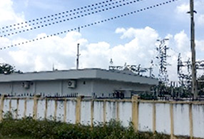 Substation facilities in industrial park