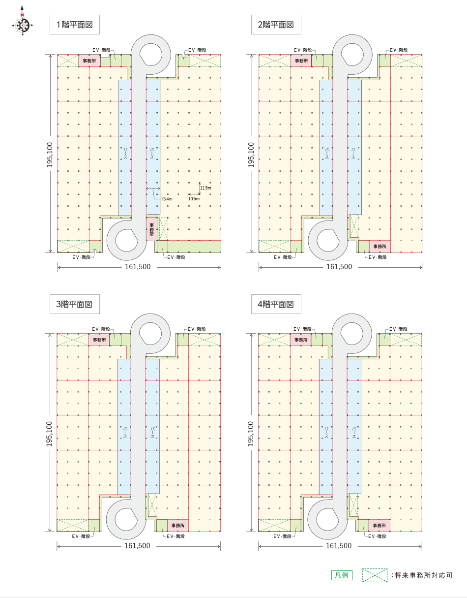 DPL平塚のFLOOR MAP