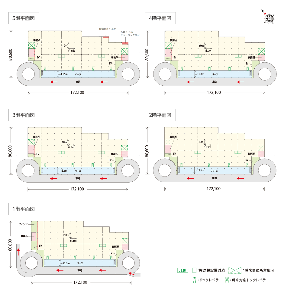 DPL伊勢原のFLOOR MAP