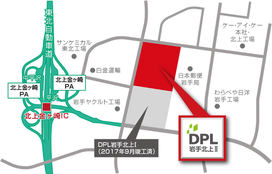 DPL岩手北上II地図 2