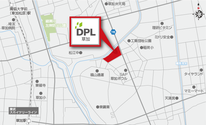 DPL草加地図