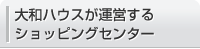大和ハウスが運営するショッピングセンター