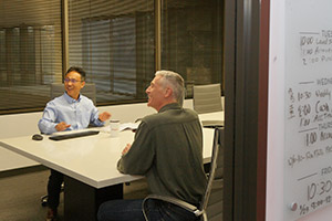 尊敬する上司からビジネスを学ぶ日々