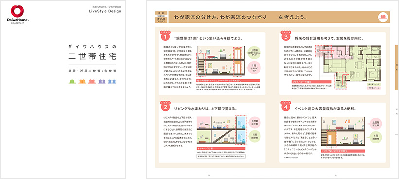 ダイワハウスの二世帯住宅【同居・近居二世帯／多世帯】