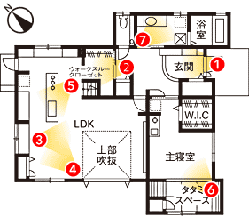 1階間取り
