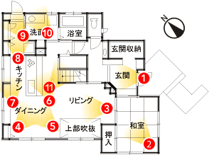 1階間取り