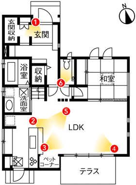 1階間取り