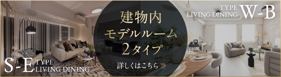 建物内モデルルーム2タイプ