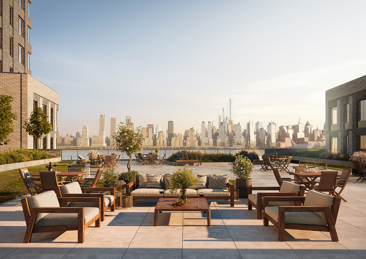 テラス完成予想図