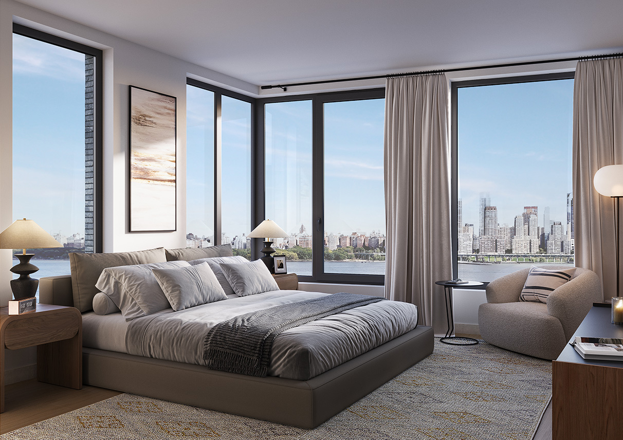 ベッドルーム完成予想図