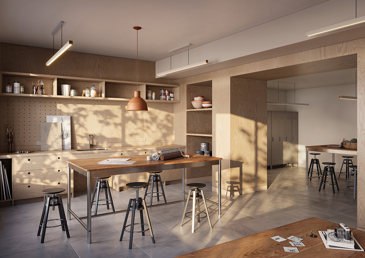 DIYスペース完成予想図