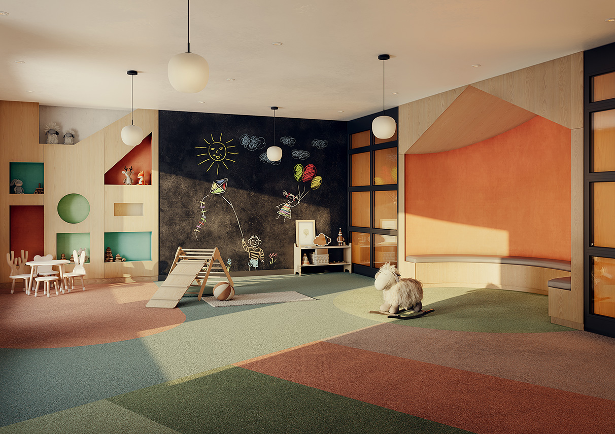 キッズルーム完成予想図