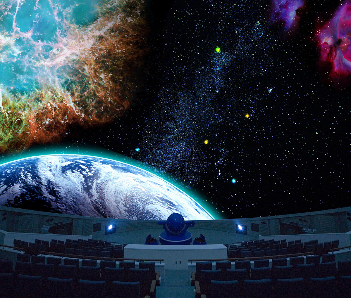 つくばエキスポセンタープラネタリウム（約3,480m）