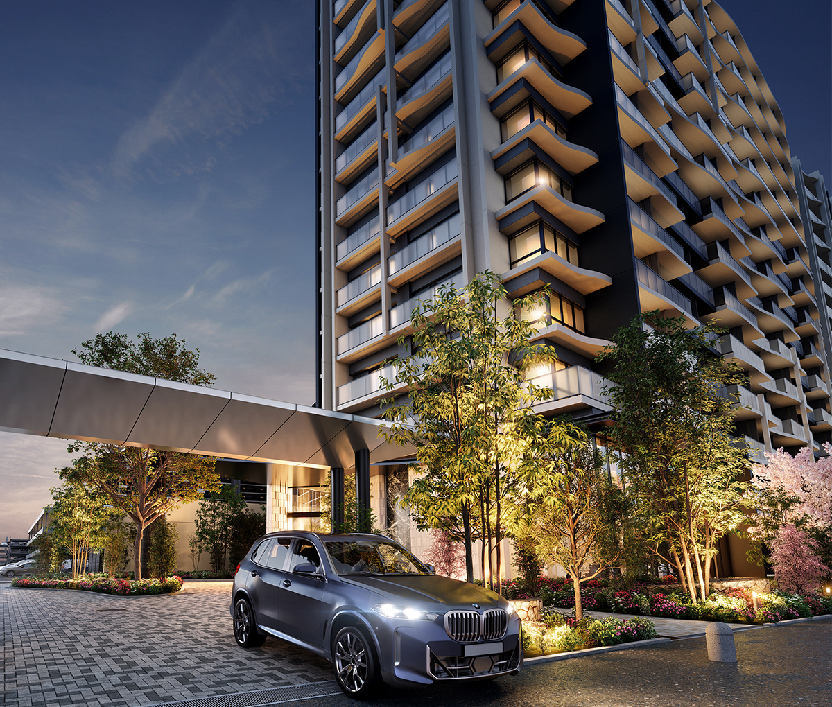 外観完成予想図