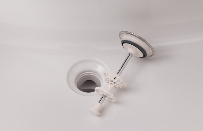 フランジレス排水口