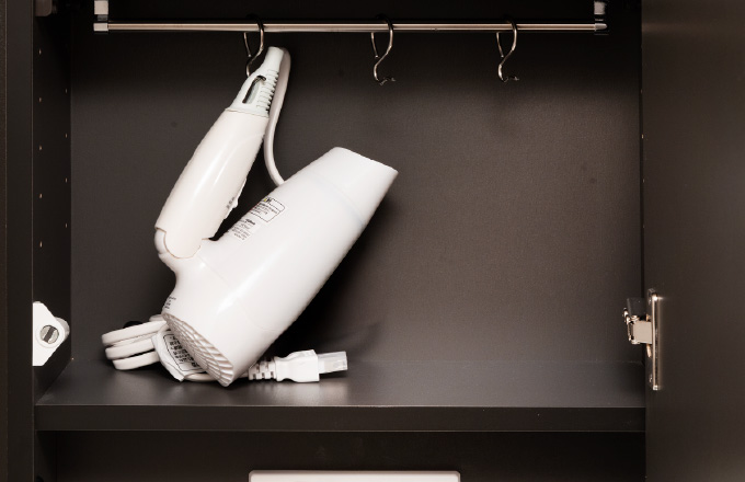 ドライヤー・ティッシュスペース