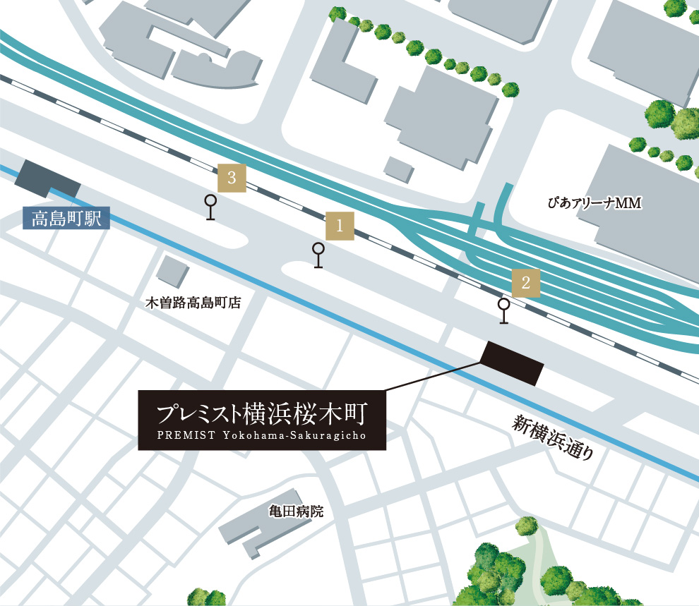 「花咲橋」バス停