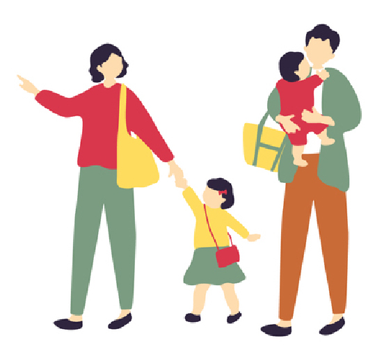 家族四人、子どもの成長を見据えたプラン