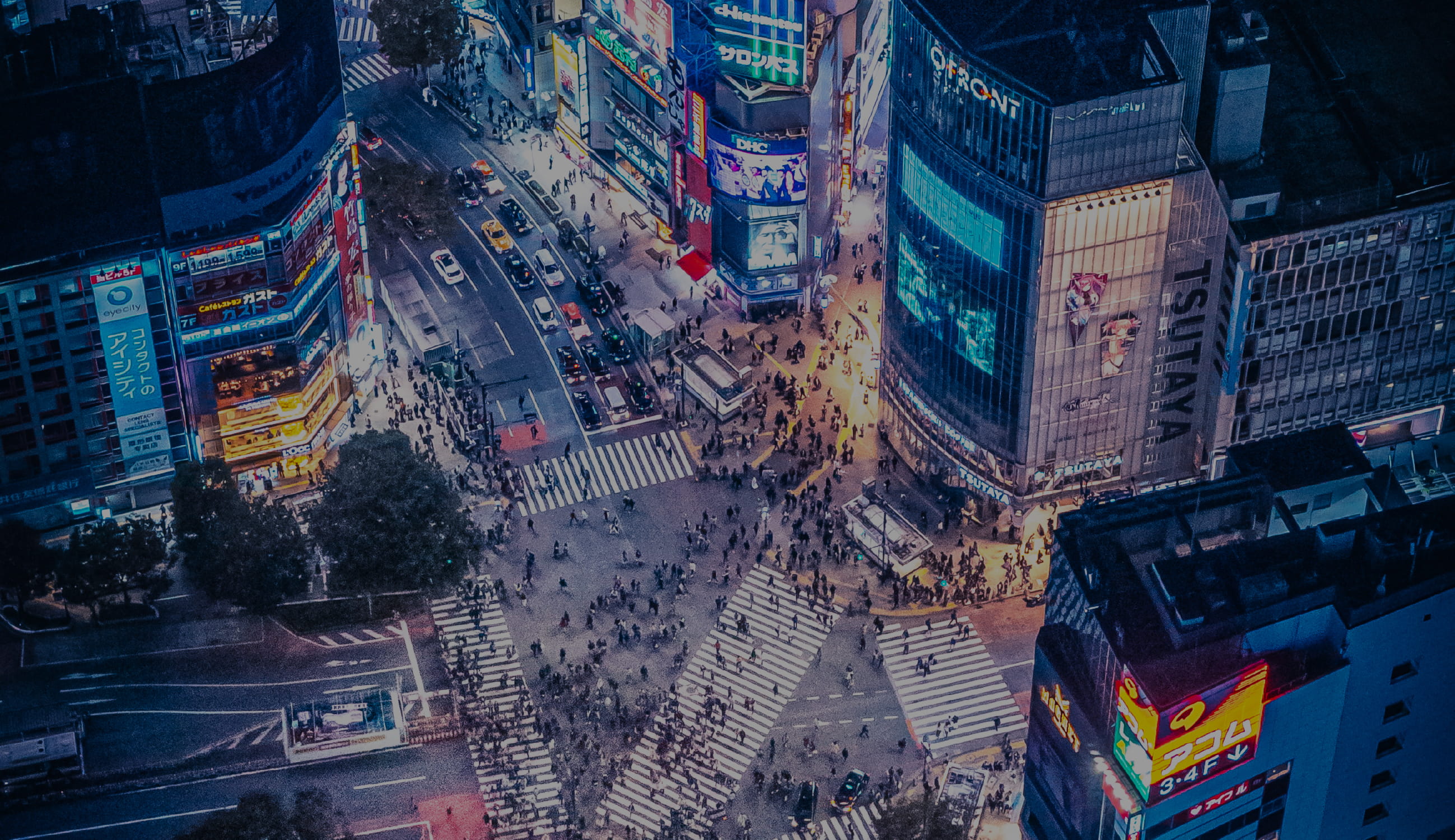 渋谷スクランブル交差点