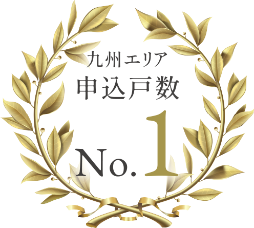 九州エリア申込戸数No.1