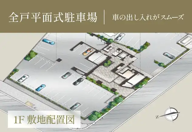 全戸平面式駐車場