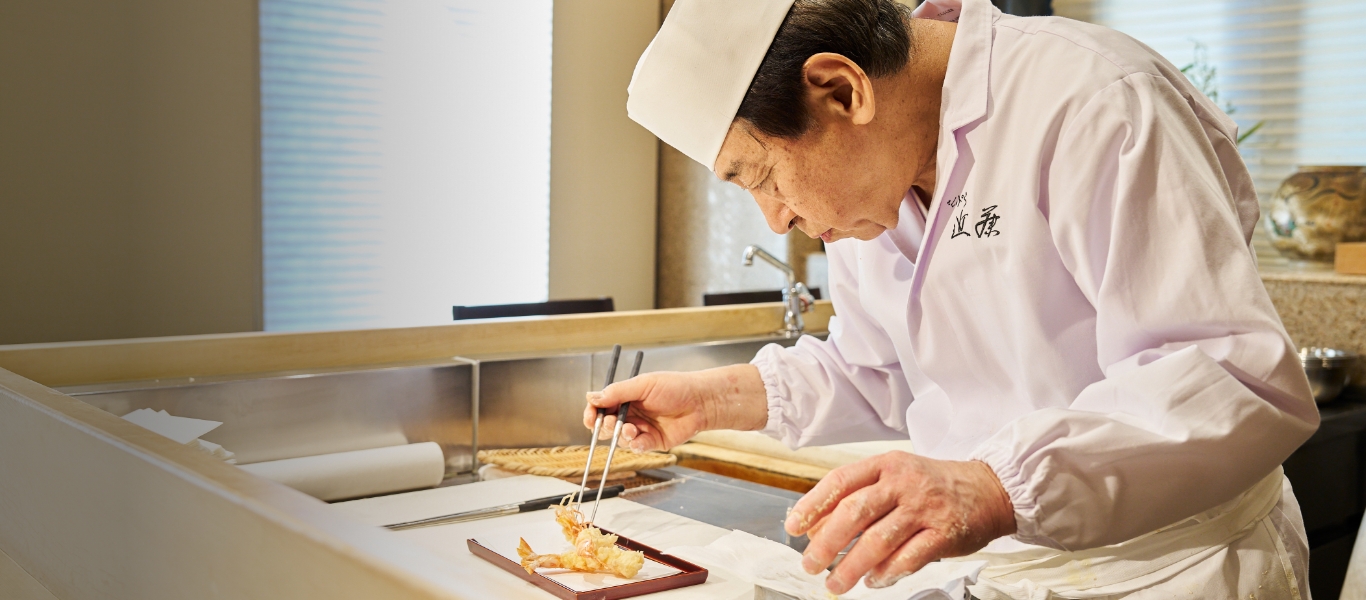 挑戦への意欲がある限り、料理の道に終わりはない。