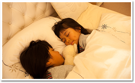睡眠中