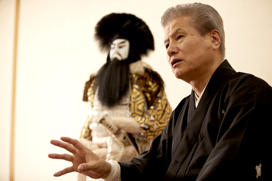 文楽人形遣い 二代目 吉田玉男