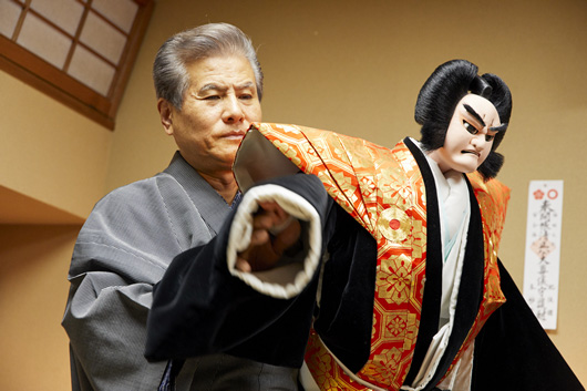 文楽人形遣い 二代目 吉田玉男