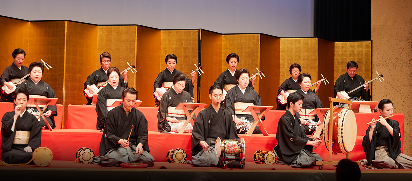 「第9回 伝統長唄伝承の会」（2019年12月12日 日本橋公会堂にて開催）より