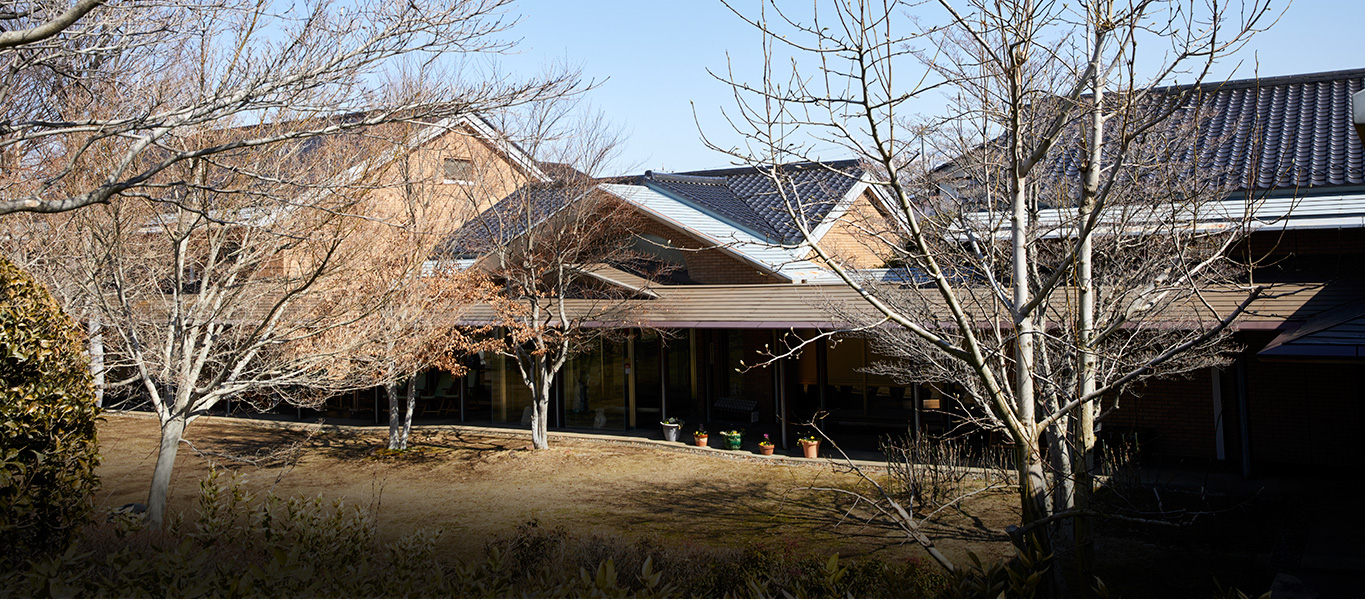 「おぶせミュージアム・中島千波館」。小布施町の文化を発信する施設として、町にゆかりある作家の展覧会や市民の作品展などを開催。
