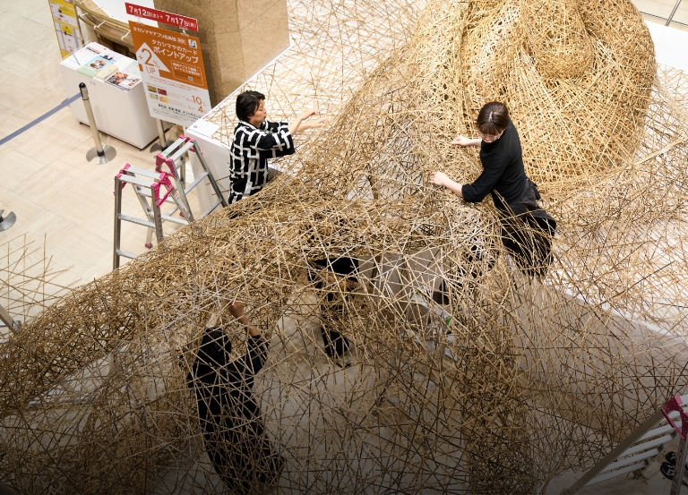 竹工芸家 四代 田辺竹雲斎｜PREMIST SALON プレミストサロン｜ダイワ