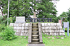 県指定旧跡「寿能（じゅのう）城」跡。現在は「寿能公園」として整備されている。