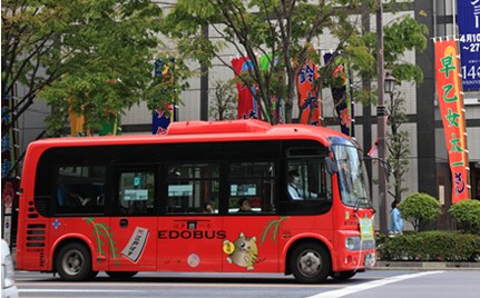 中央区コミュニティバス”江戸バス”