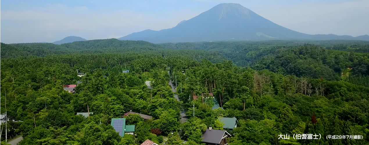 大山（伯耆富士）（平成29年7月撮影）