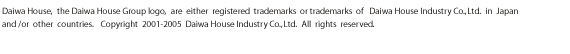 Daiwa House group Copyright