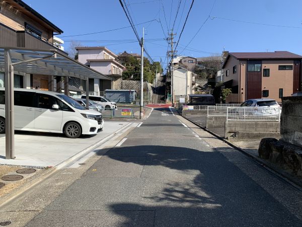 前面道路含む現地写真  写真撮影日：2023-02-05