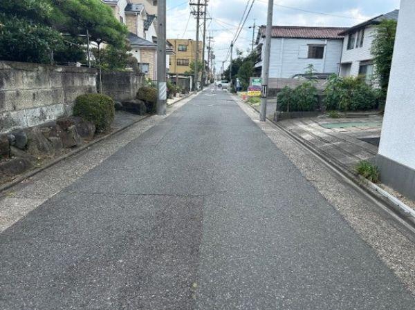 前面道路含む現地写真  写真撮影日：2023-01-05