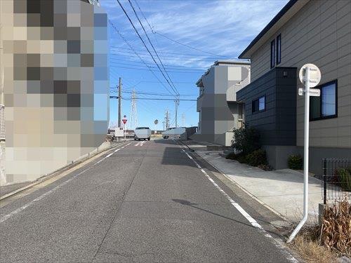 前面道路