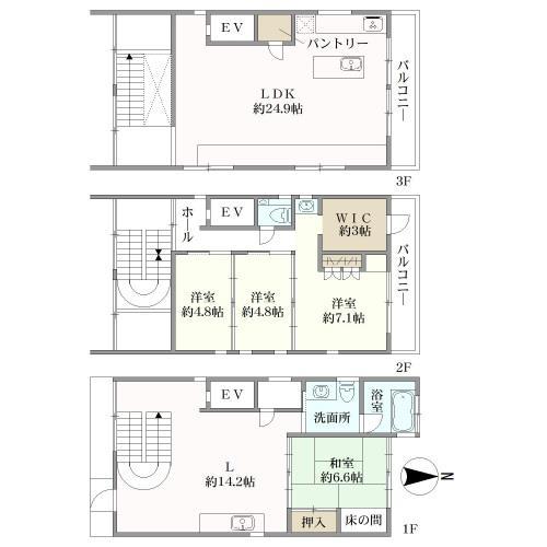 ＷＩＣ＝ウォークインクローゼット