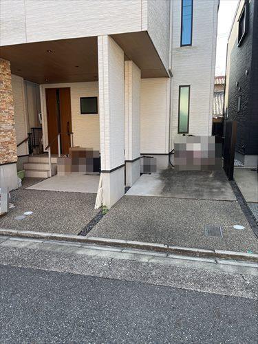 駐車スペース（２０２５年１０月撮影）