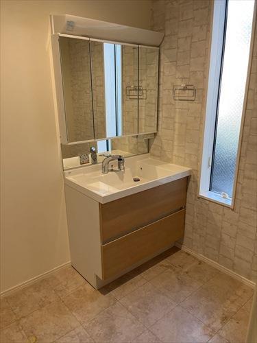 洗面室（２０２５年１０月撮影）