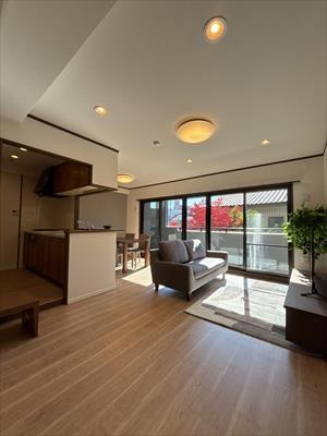 リビング　約１２．３帖