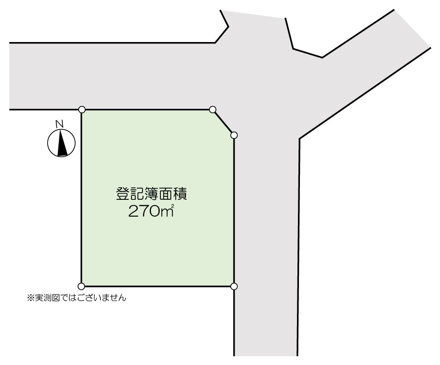 実測図ではございません。