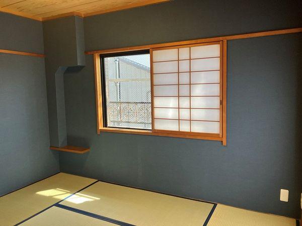 和室※外壁等大規模修繕工事中(2026年3月撮影)